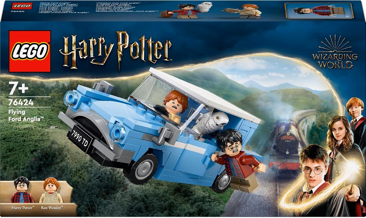 Lego Harry Potter. Ford Anglia zburator