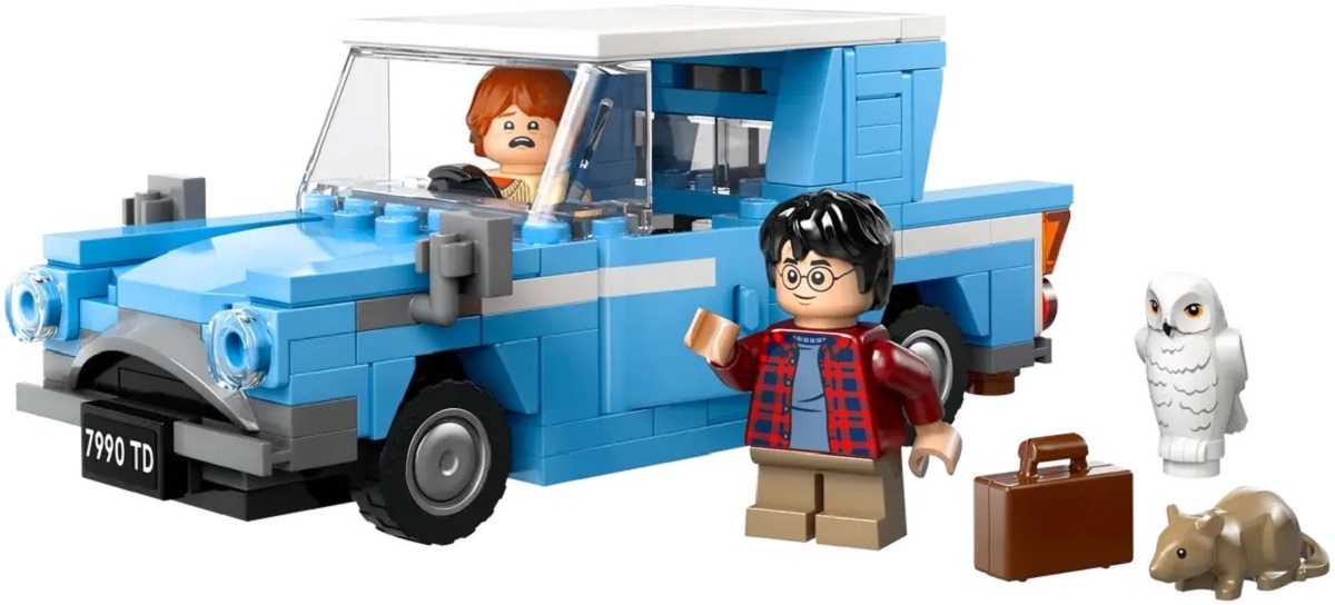 Lego Harry Potter. Ford Anglia zburator