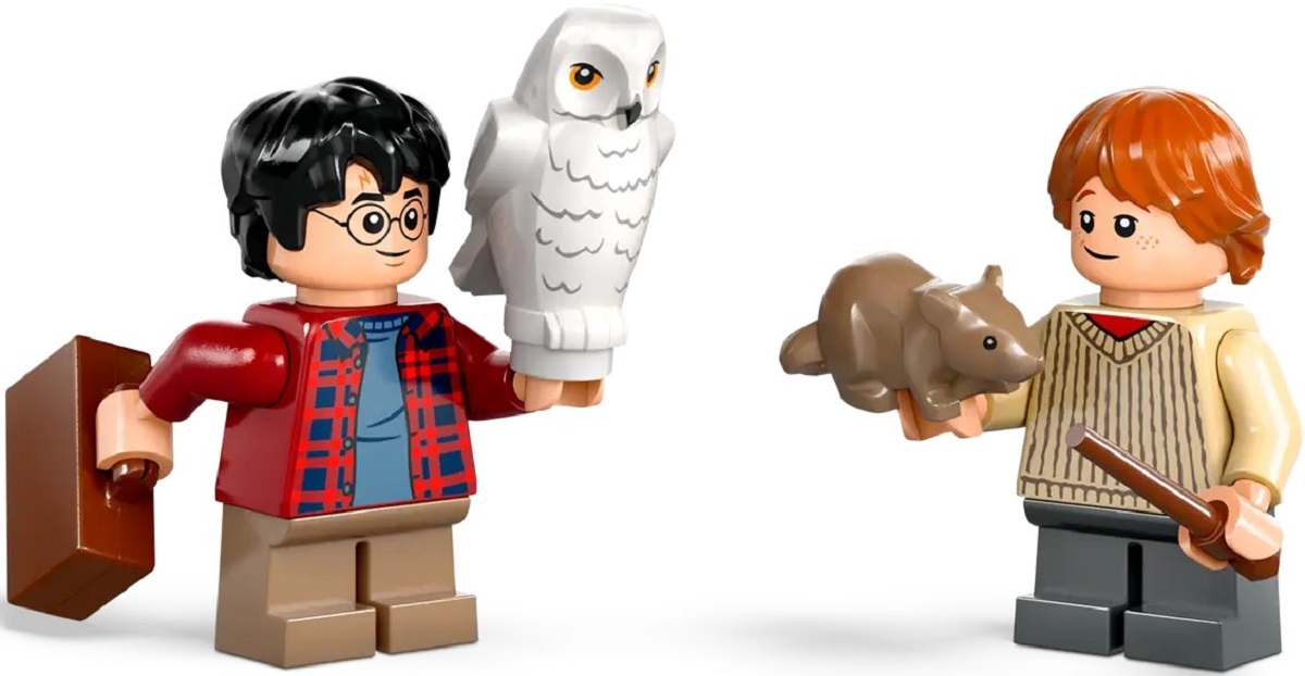 Lego Harry Potter. Ford Anglia zburator