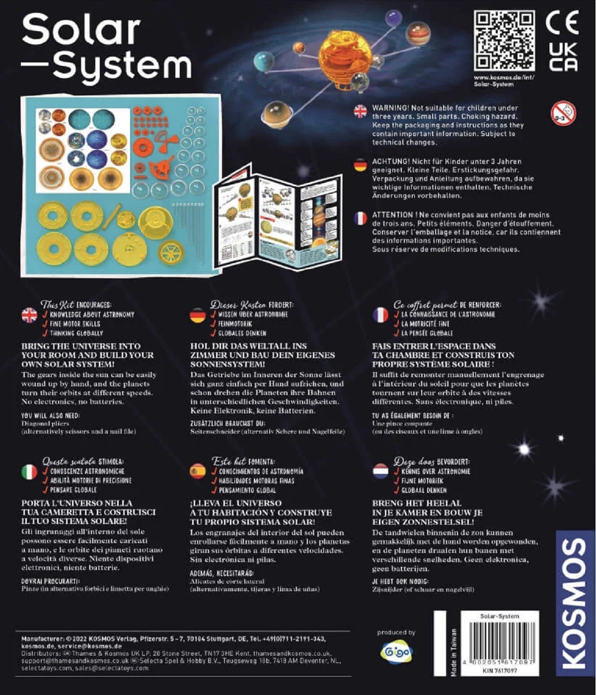 Kit constructie Sistem Solar