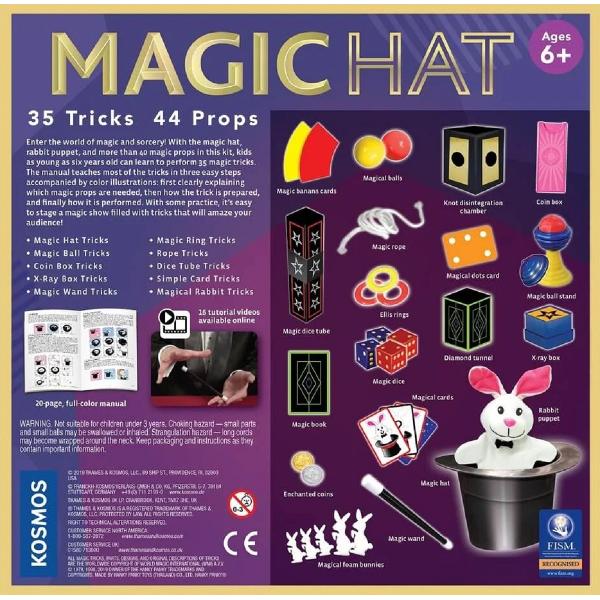 Magic Hat. Palaria magica cu 35 de trucuri