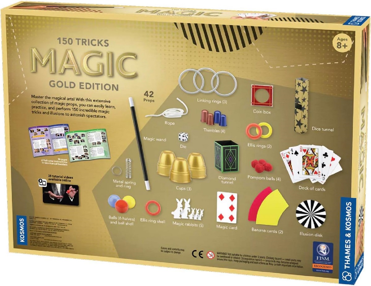 Colectie de magie cu 150 de trucuri. Gold Edition