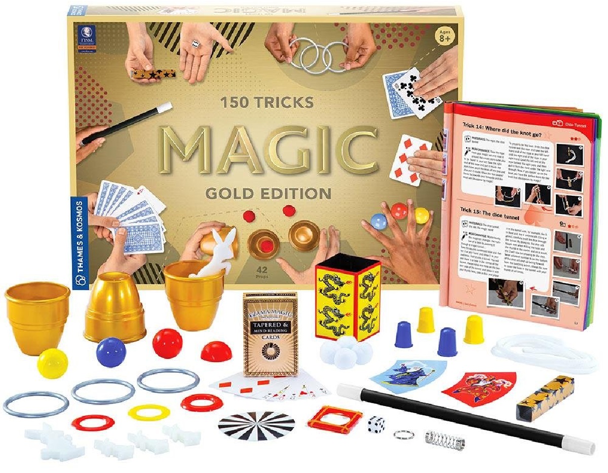 Colectie de magie cu 150 de trucuri. Gold Edition