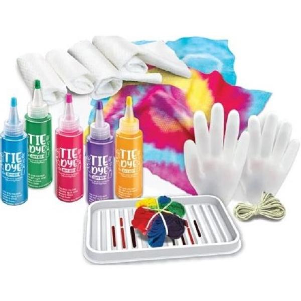 Set creativ: Coloreaza textile. Tie Dye Art