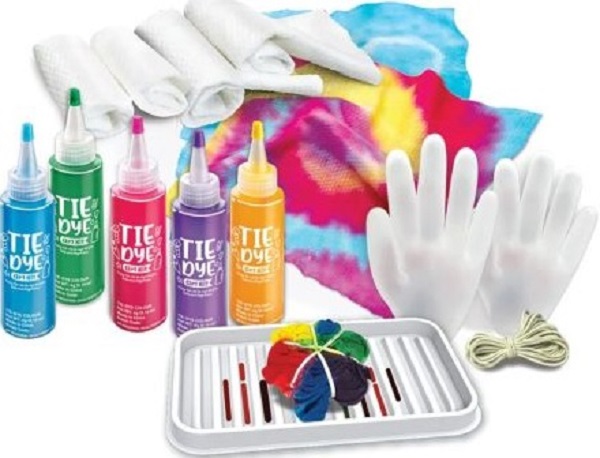 Set creativ: Coloreaza textile. Tie Dye Art