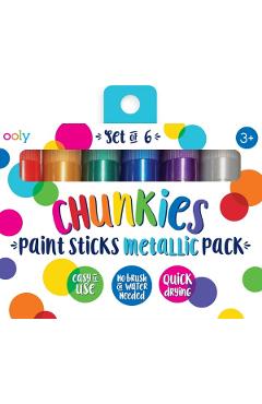 Imaginea produsului 'Set 6 creioane tempera solidă Chunkies'