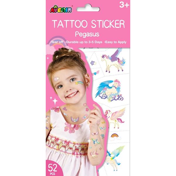 Set tatuaje lavabile. Pegas
