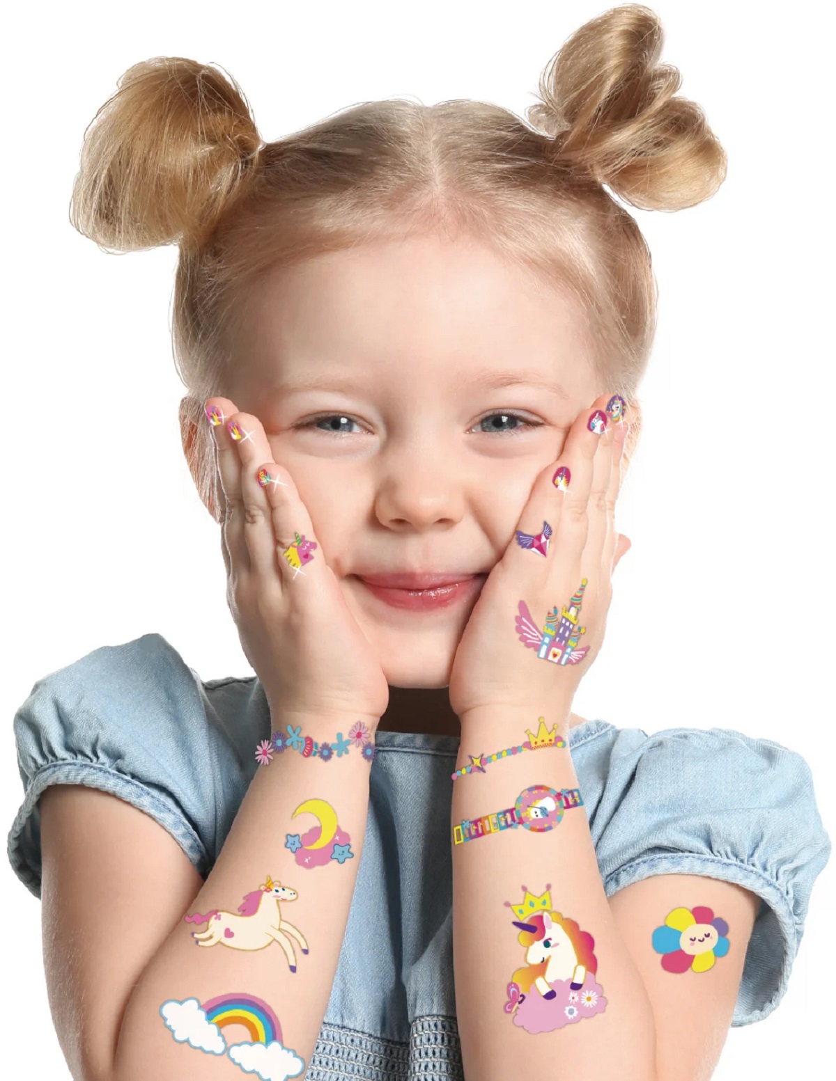 Stickere pentru unghii si tatuaje. Unicorni