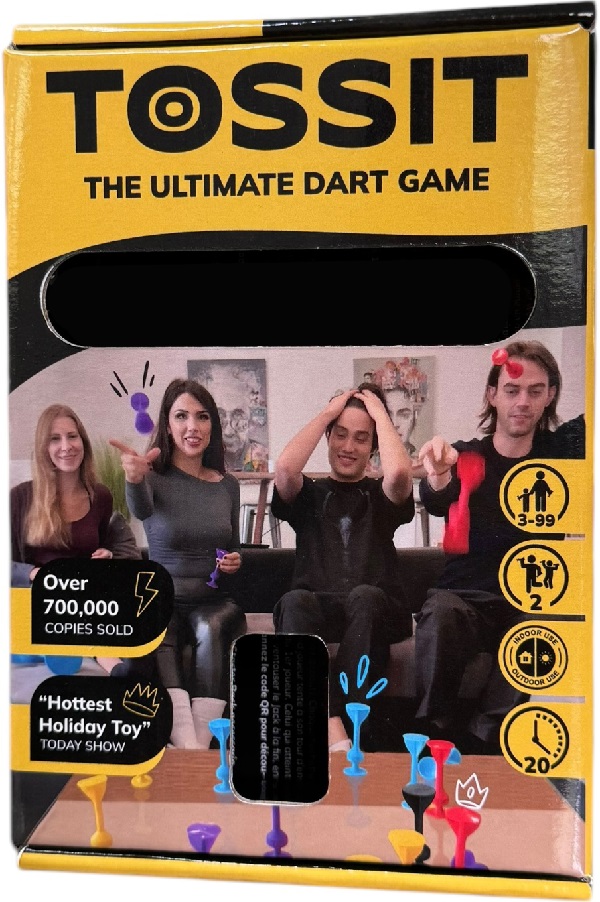 Joc de Darts cu ventuze. Mov-verde