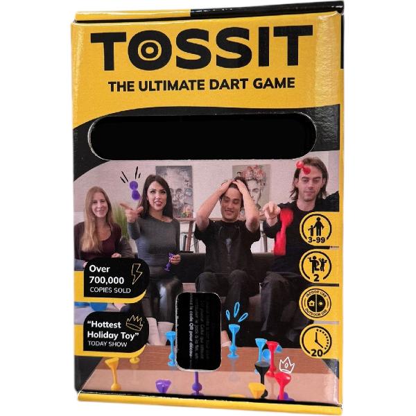  Joc de Darts cu ventuze. Albastru-galben