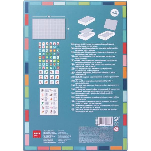 Joc magnetic: Litere