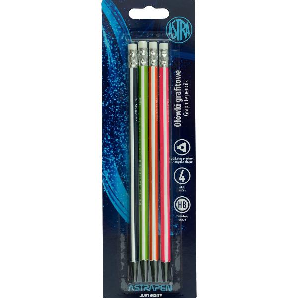 Set 4 creioane grafit Zenith