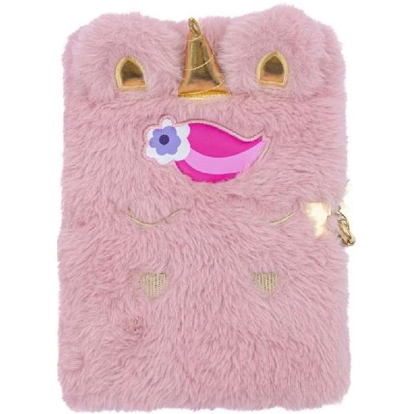 Jurnal cu lacat. Fluffy Unicorn