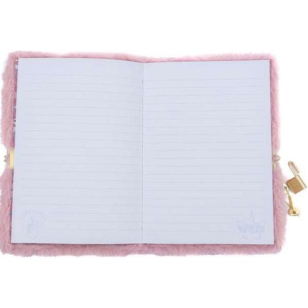 Jurnal cu lacat. Fluffy Unicorn