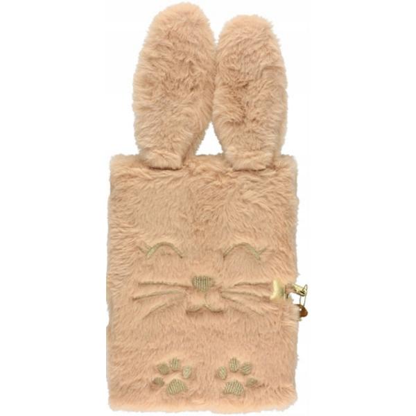 Jurnal cu lacat. Fluffy Bunny