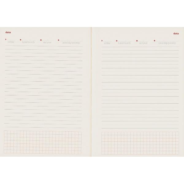 Agenda A5 nedatata. Rosie