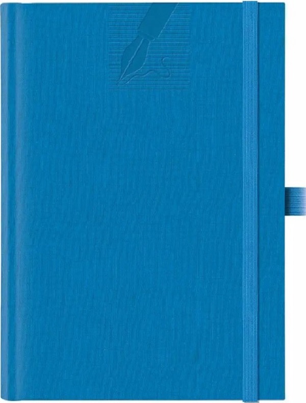 Agenda A5 nedatata. Albastru Royal