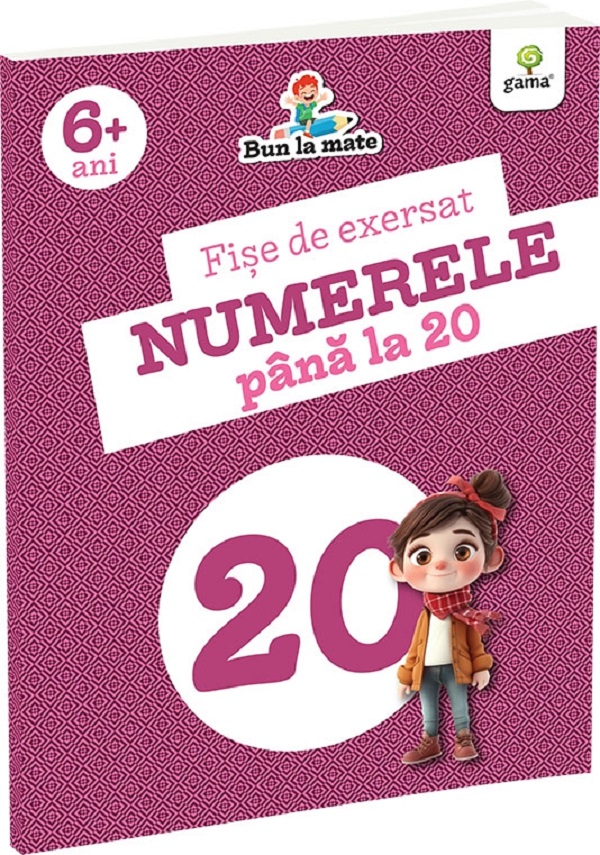 Fise de exersat numerele pana la 20. Bun la mate 6 ani+