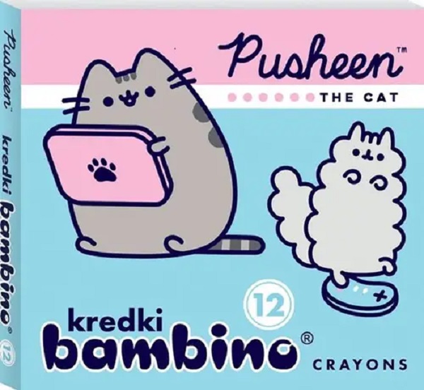 Creioane cerate. Pusheen bambino