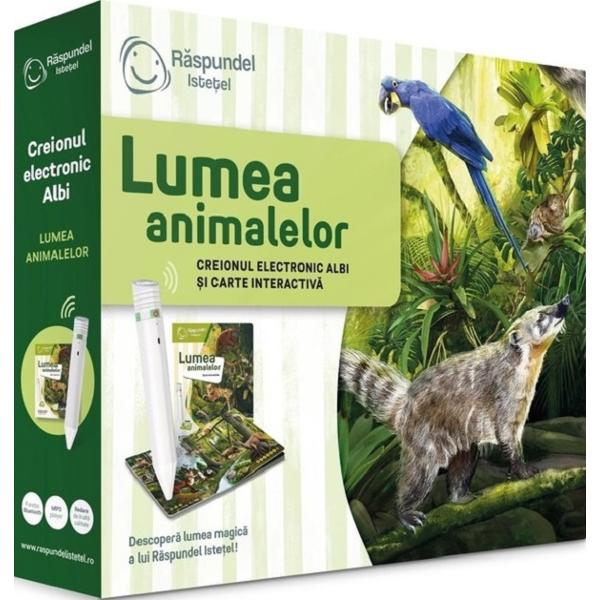 Pachet Raspundel Istetel: Creion si carte. Lumea animalelor 2.0