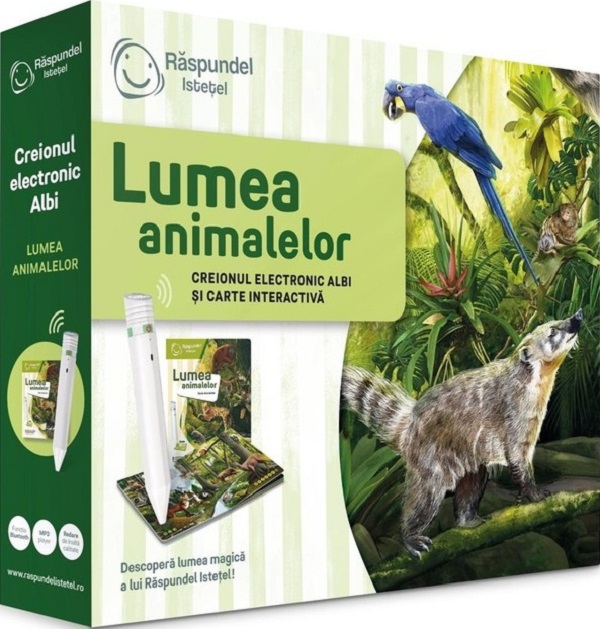 Pachet Raspundel Istetel: Creion si carte. Lumea animalelor 2.0