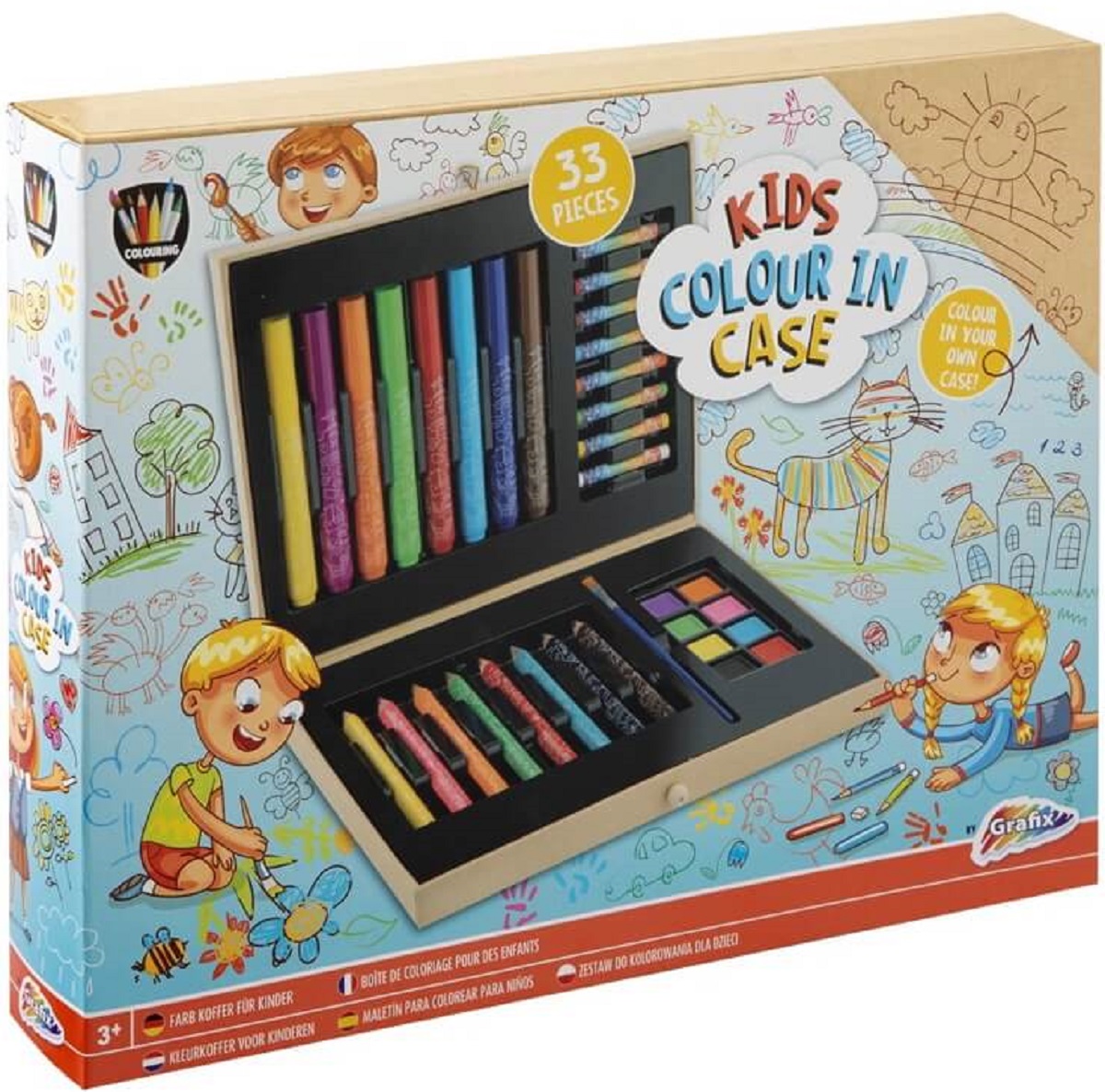 Set pictura si desen. Grafix Case
