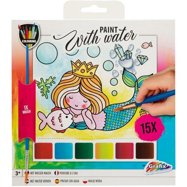 Pictura cu apa. Sirena