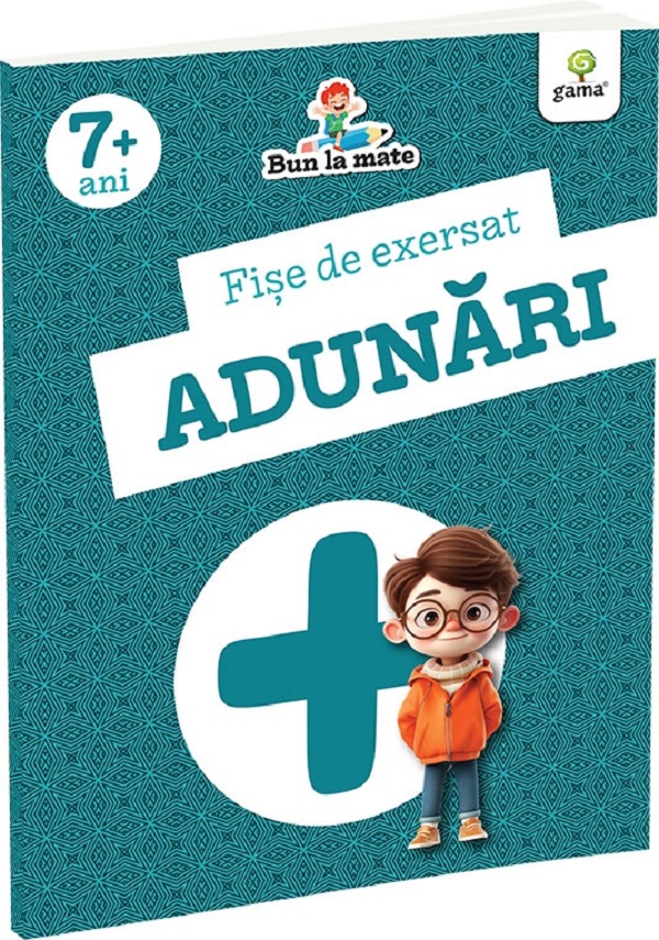 Fise de exersat. Adunari. Bun la mate 7 ani+