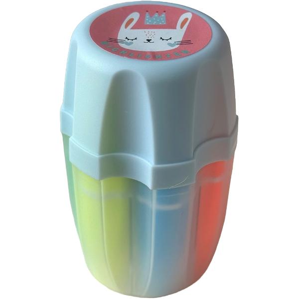 Set 6 textmarker. Back2fun: Cutie bleu.