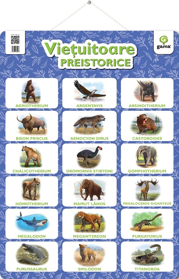 Plansa. Vietuitoare preistorice