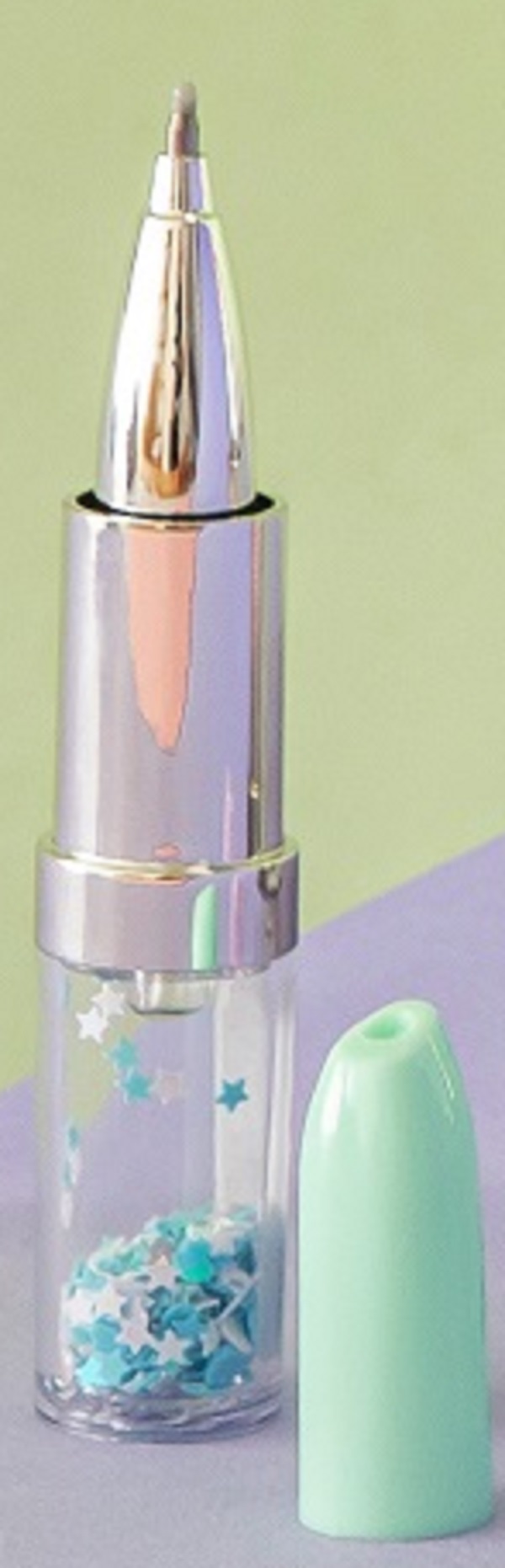 Pix Back2Fun. Lipstick glitter verde