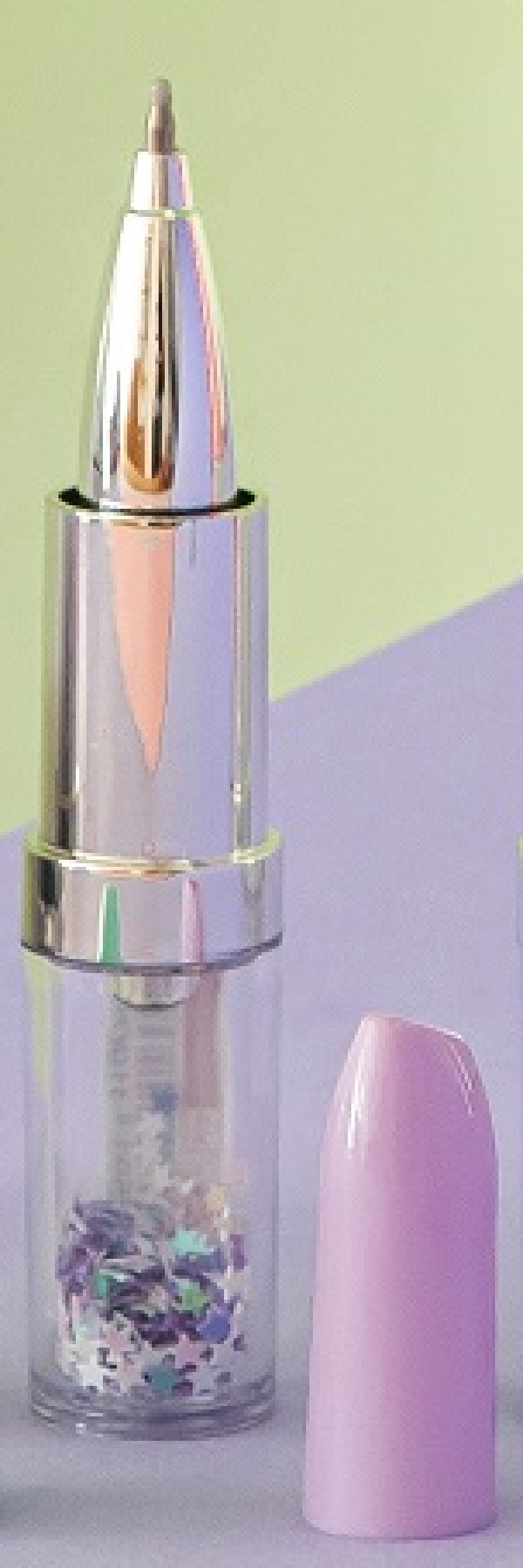 Pix Back2Fun. Lipstick glitter roz