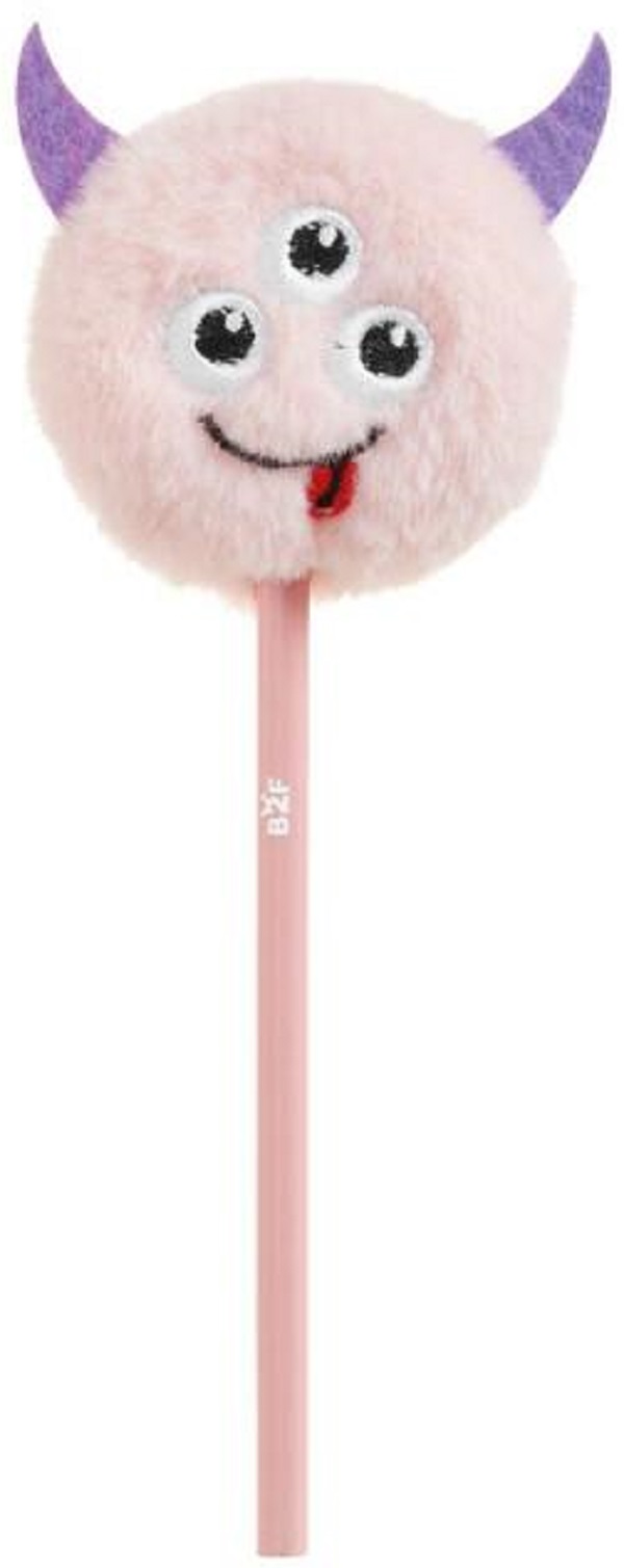 Creion Pompom Roz