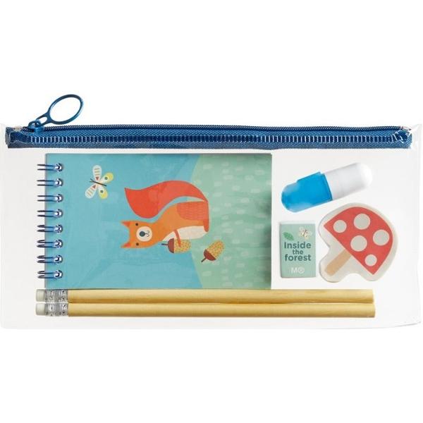 Penar transparent echipat: Little World. Albastru