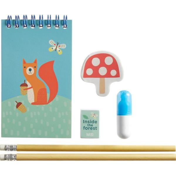 Penar transparent echipat: Little World. Albastru