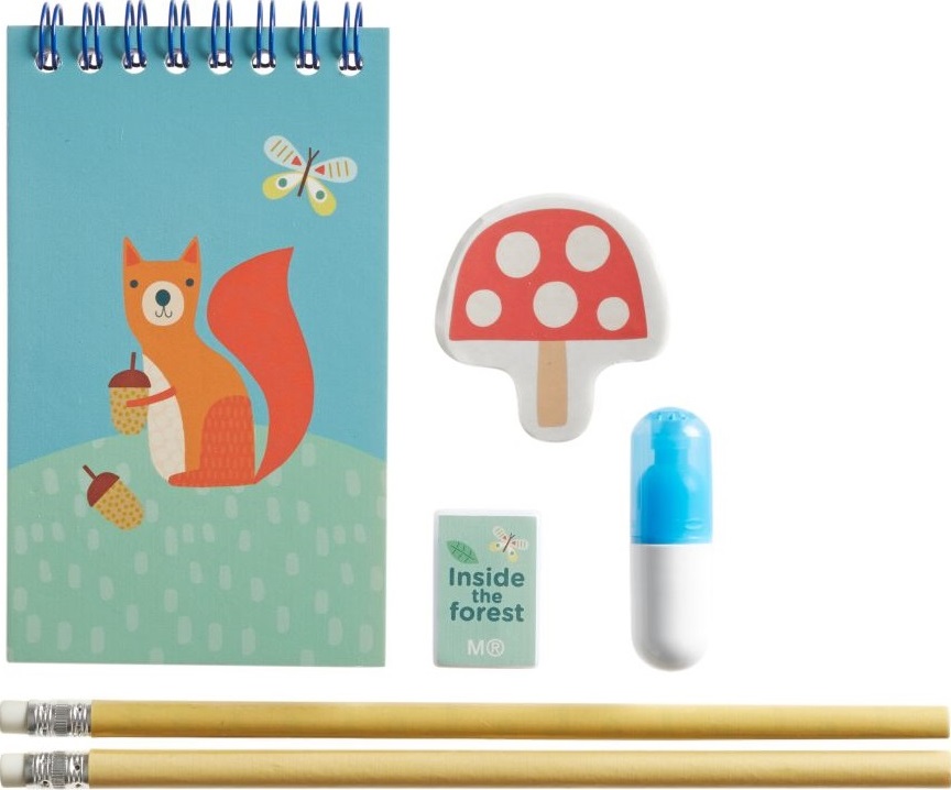 Penar transparent echipat: Little World. Albastru