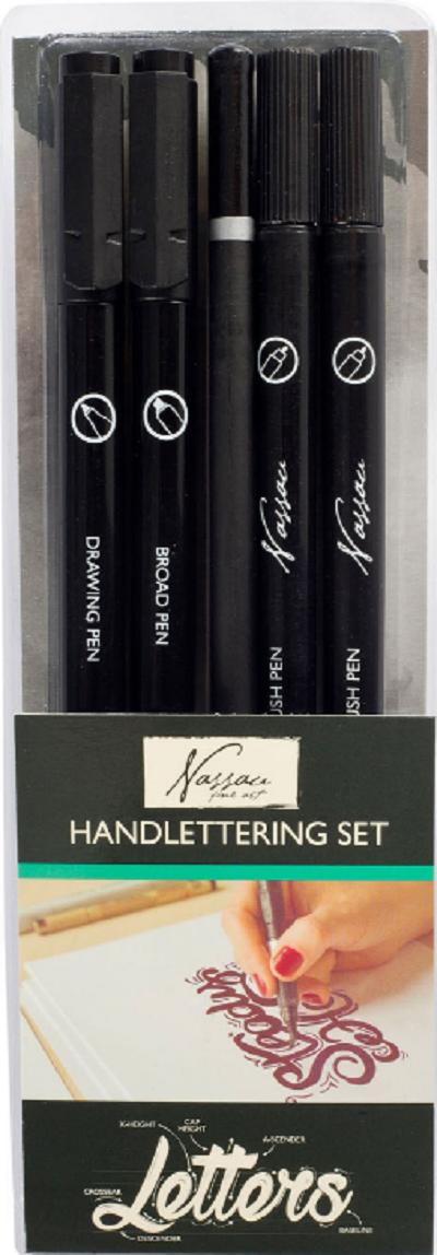 Set caligrafie. Nassau Handlettering