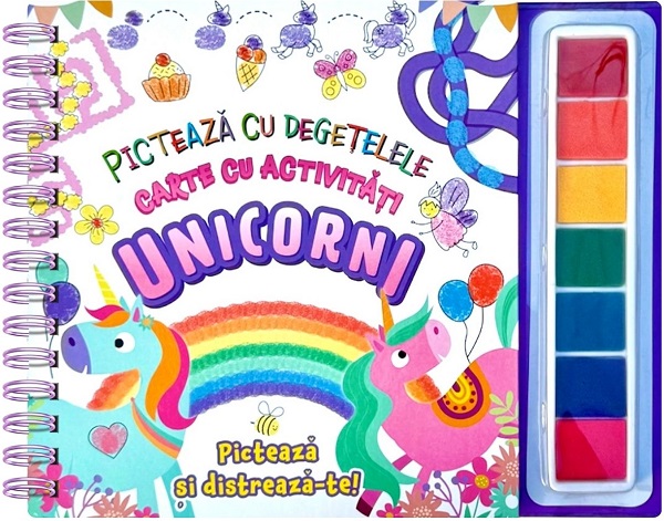 Picteaza cu degetelele: Unicorni