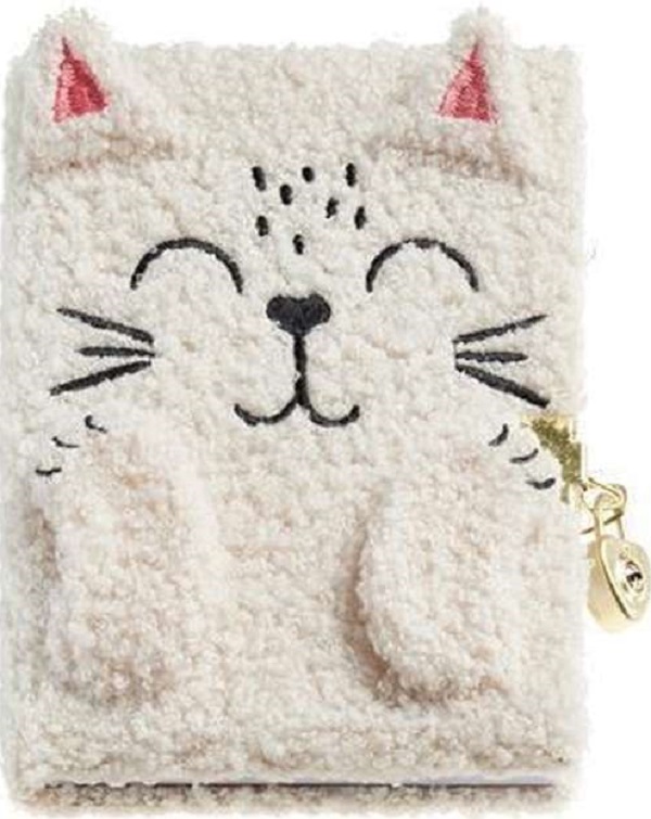 Jurnal cu lacat: Fluffy Cat