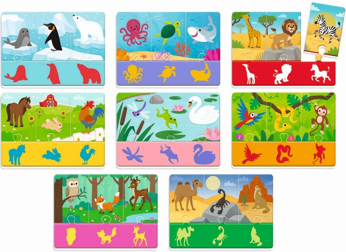 Joc educativ Agerino Baby: Ce animal este. Montessori
