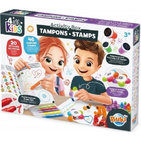Cutie cu activitati. Stampile