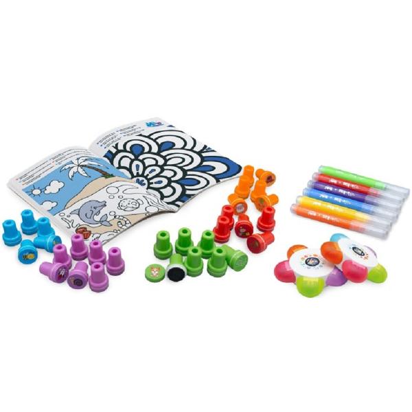 Cutie cu activitati. Stampile
