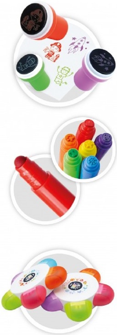 Cutie cu activitati. Stampile