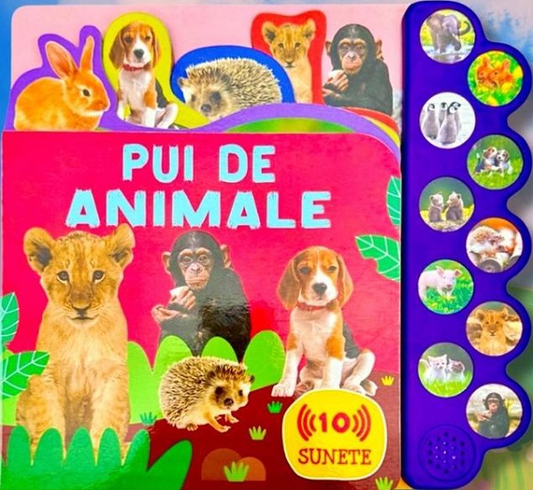 Pui de animale. 10 sunete
