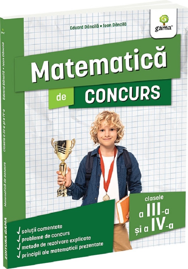Matematica de concurs - Clasele 3-4 - Ioan Dancila, Eduard Dancila
