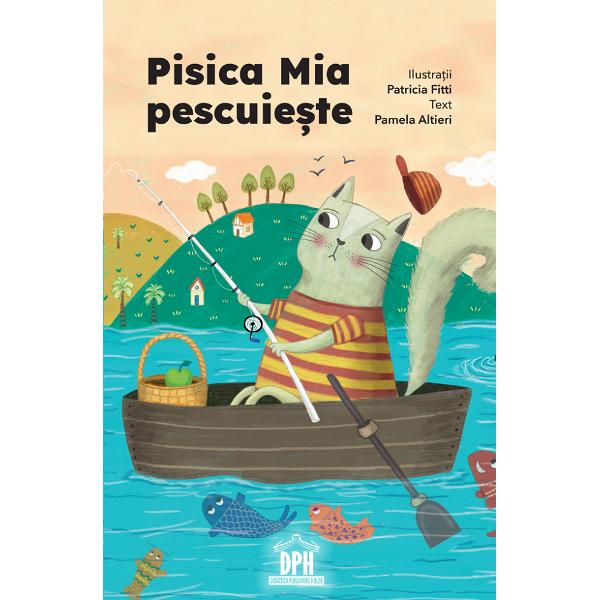 Pisica Mia pescuieste. Carte + puzzle - Pamela Altieri