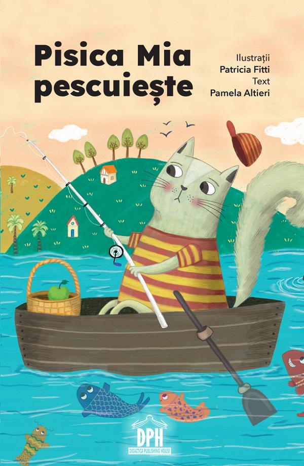 Pisica Mia pescuieste. Carte + puzzle - Pamela Altieri