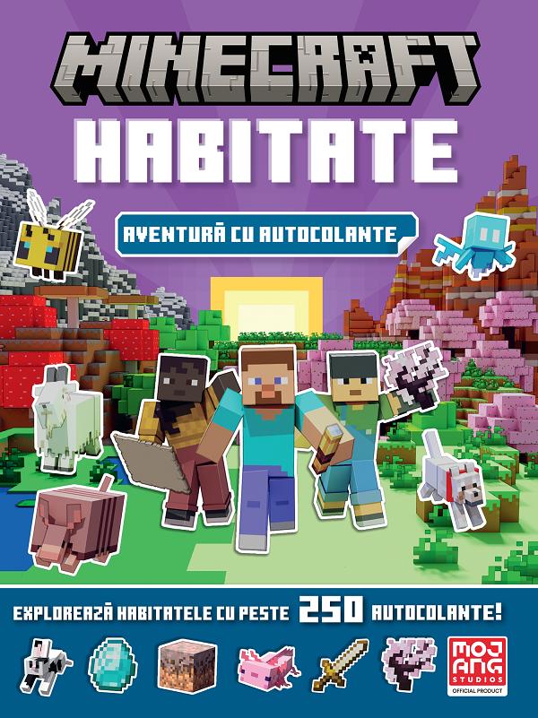 Minecraft. Habitate: Aventura cu autocolante