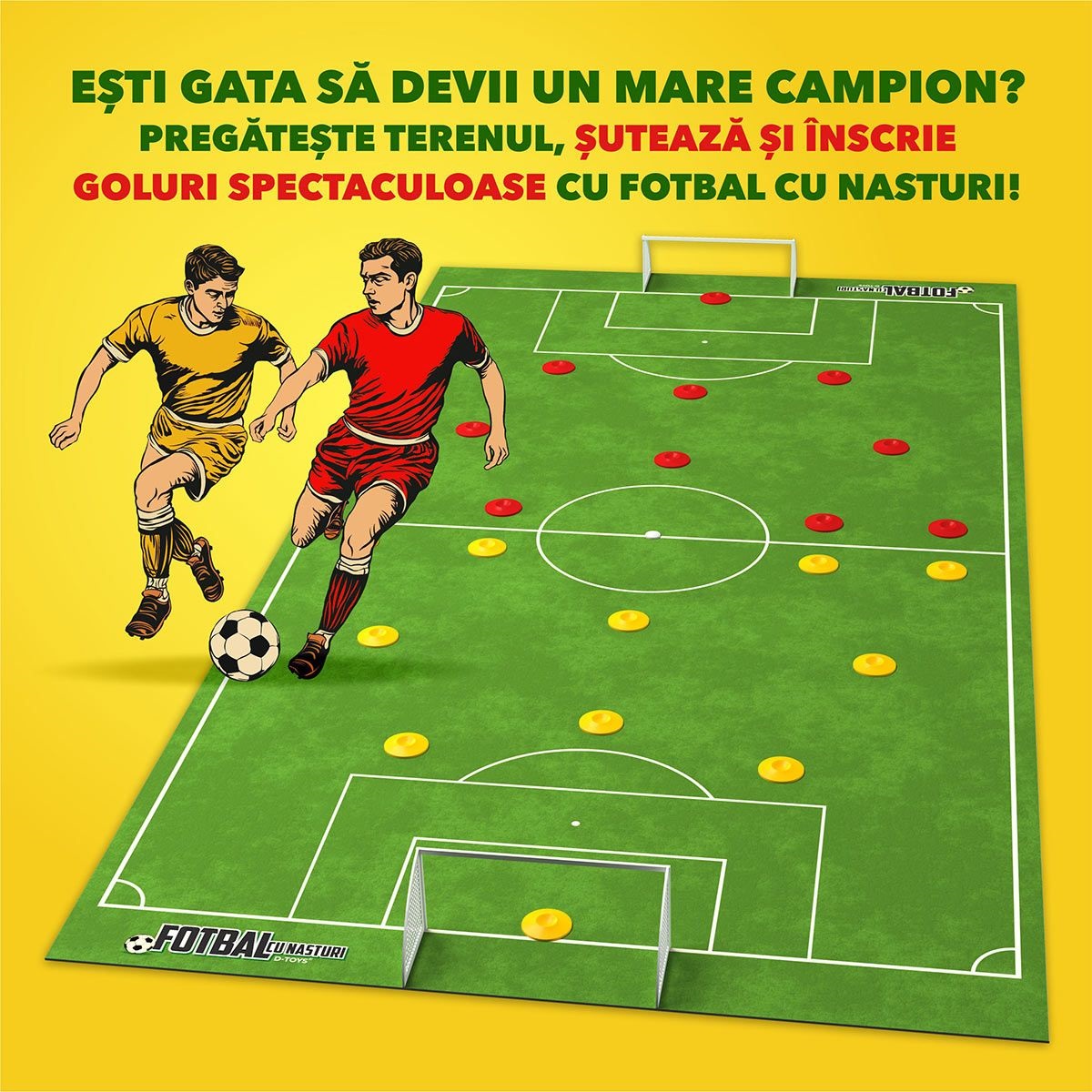 Joc fotbal cu nasturi