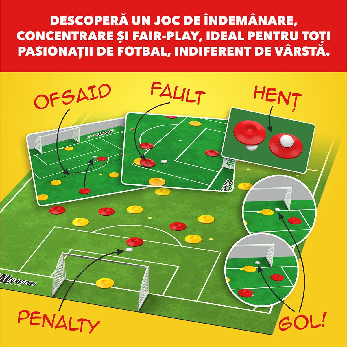 Joc fotbal cu nasturi